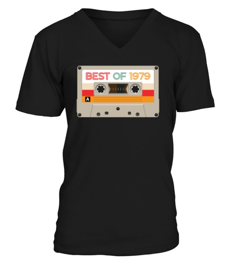 Vintage Cassette Tape Shirt Birthday Gifts Retro Men's V-Neck T-shirt