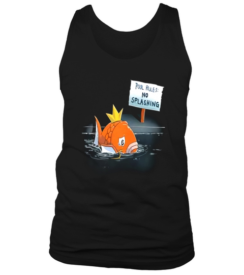 POOL RULES NO SPLASHING - Mens Premium T-Shirt Tank Top Unisex