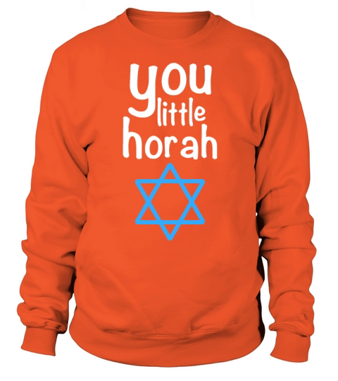 Little Horah Jewish Quote Thanksgiving Hanukkah Men's Sweatshirt