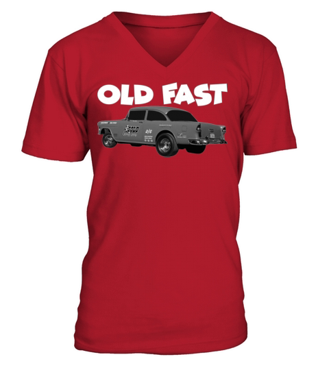 Old Fast Men's V-Neck T-shirt
