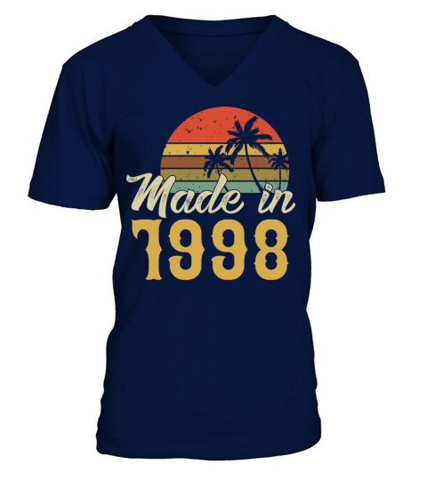 Birthday gift made in 1998 Men's V-Neck T-shirt