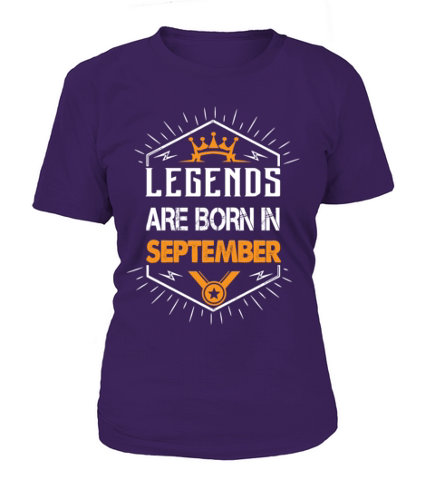 Legends are born in September Women's T-Shirt