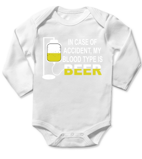 BEER Long Sleeve Baby One-Piece