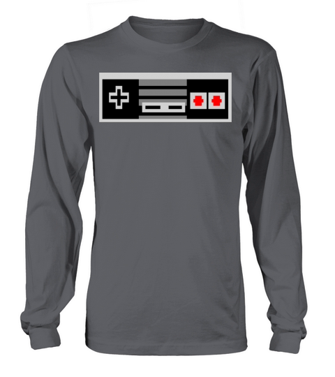 Nintendo pixelated NES controller Women's Long Sleeve