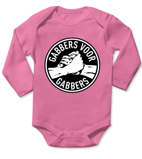 Gabber voor Gabbers Long Sleeve Baby One-Piece