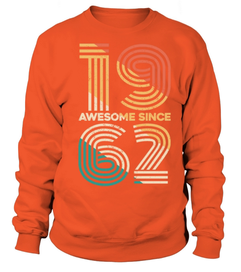 Vintage 1962 - 60 years old - 60th birthday gift Women's Sweatshirt