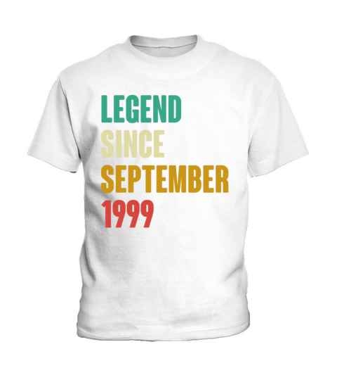 September 1999 23rd Birthday 23 Years Old Bday Gi Kids T-Shirt