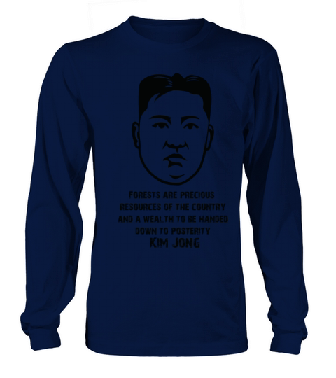 Kim Jong Un T-Shirt Design Supreme Leader of North Women's Long Sleeve
