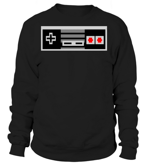 Nintendo pixelated NES controller Women's Sweatshirt