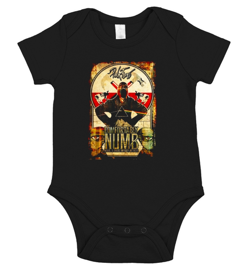 Comfortably Numb T Shirt Short Sleeve Baby One-Piece