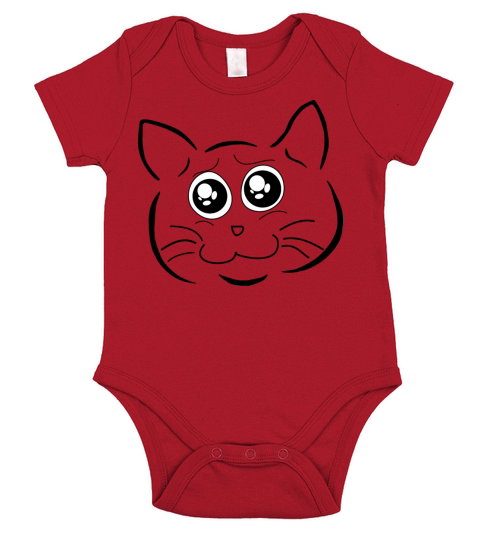 Cat Short Sleeve Baby One-Piece