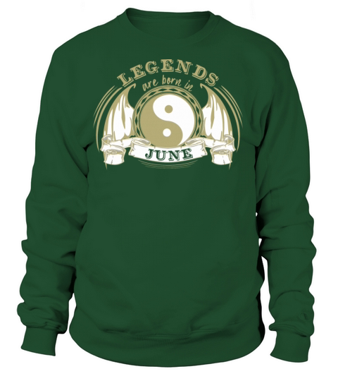 Legends are born in June Women's Sweatshirt