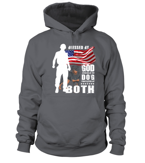 Christian Veteran who loves his Dog Women's Hoodie