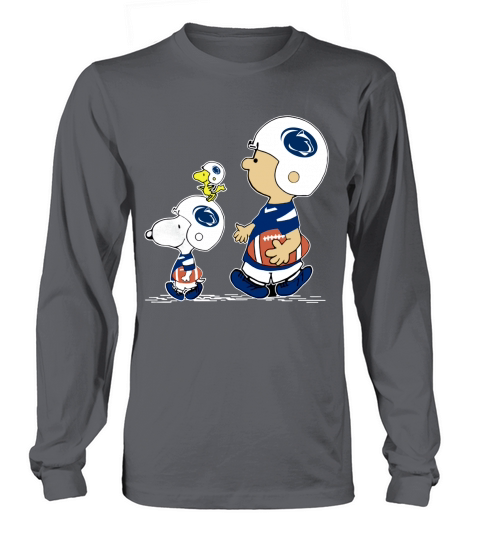 Penn State  Peanuts TShirt Long sleeved Unisex