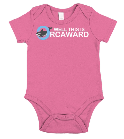 Well this is orcaward orca whale funny animal Short Sleeve Baby One-Piece