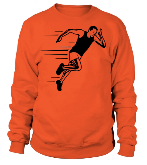 Running Silhouette Marathon Running Women's Sweatshirt