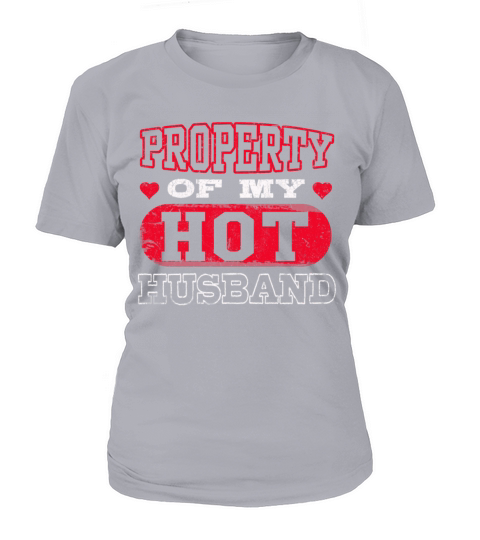 Property Husband Marriage Hearts Valentines Day Women's T-Shirt
