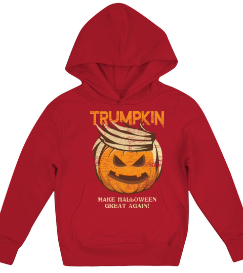 Trumpkin - Make Halloween Great Again Kids Hoodie
