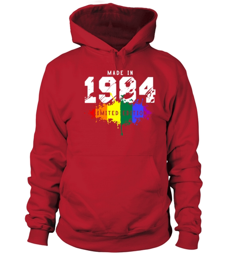 1984 Birthday Gay LGBT Women's Hoodie