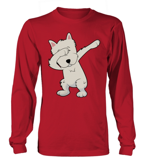 WESTIE DABBING Long sleeved Unisex