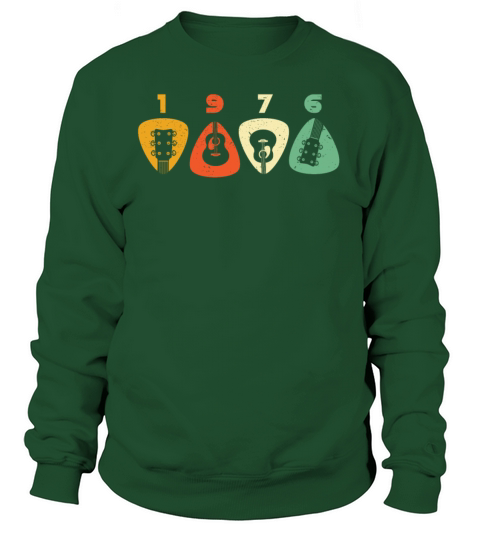 1976 Birthday Pick TShirt 45th Birthday Shirt Born Women's Sweatshirt