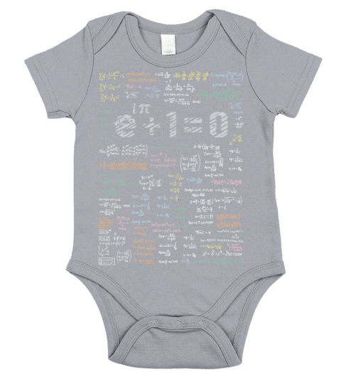 Electrical Engineering Exponential Formula Short Sleeve Baby One-Piece