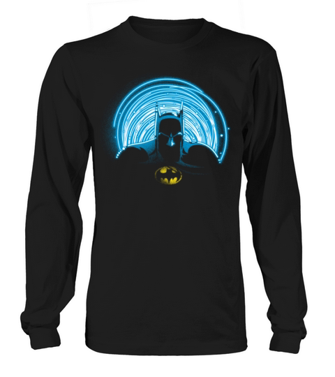 DC Comics Originals Batman Neon Outline Women's Long Sleeve