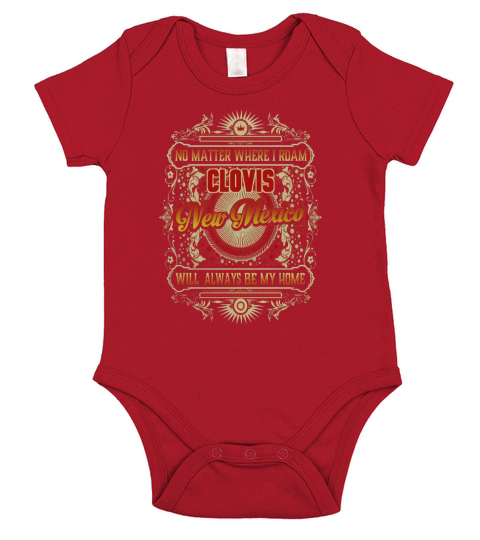 CLOVIS-NEW MEXICO HOME3 Short Sleeve Baby One-Piece