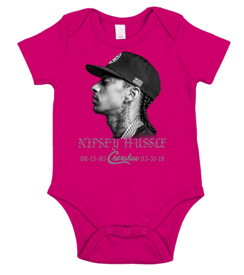 RIP Nipsey Hussle - Unisex Long Sleeve Short Sleeve Baby One-Piece