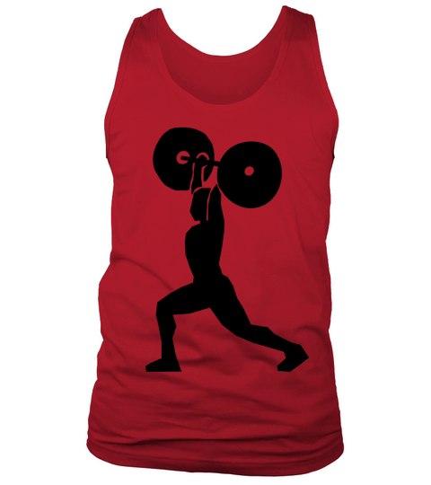 Clean and Jerk olympic lifter Men's Tank Top