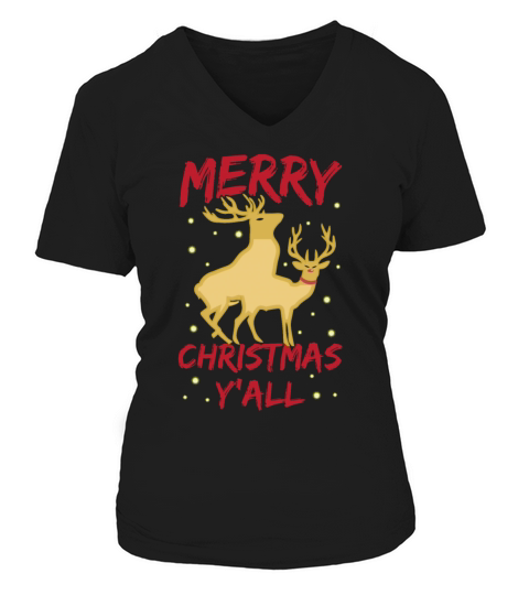 Merry Christmas to you all Santa Claus Women's V-Neck T-shirt