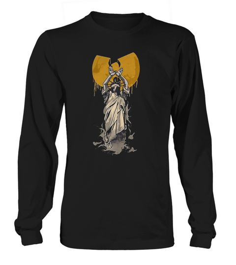 Chemise Liberté éclairant le monde du clan Wu Tang Long sleeved Unisex