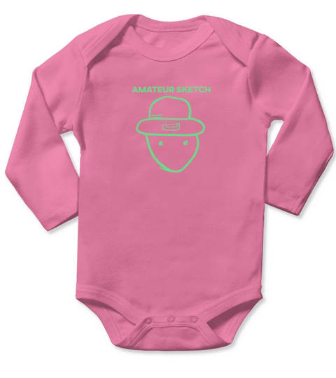 Amateur Leprechaun Sketch Mobile Alabama St Patrick Long Sleeve Baby One-Piece