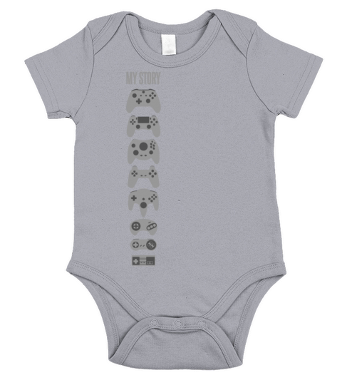 My Story - Gaming Controller Short Sleeve Baby One-Piece