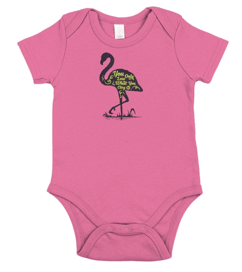 You Only Lose What You Cling To Short Sleeve Baby One-Piece