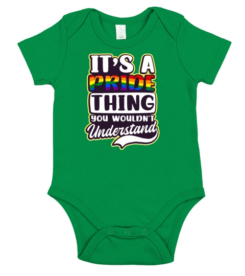 LGBTQ Supporter Pride Thing You Wouldnt Understand Short Sleeve Baby One-Piece