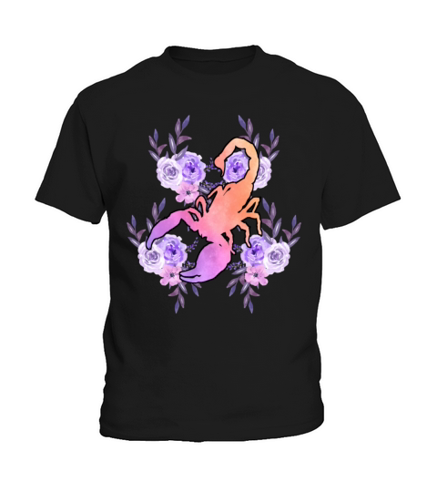 Scorpio Zodiac Birthday Sign Astrology Kids T-Shirt