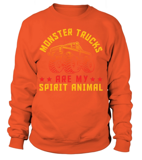 Retro Vintage Monster Trucks Are Men's Sweatshirt