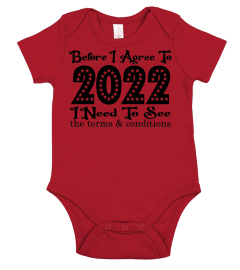 Befor I Agree 2022 I Need to See the Terms and Con Short Sleeve Baby One-Piece
