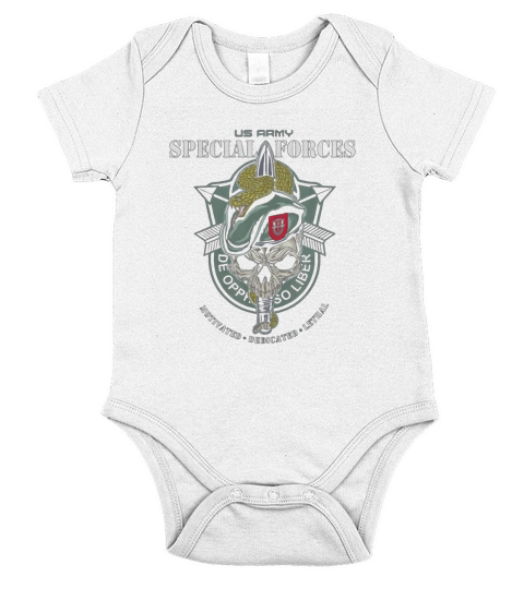 7th Special Forces Group Short Sleeve Baby One-Piece