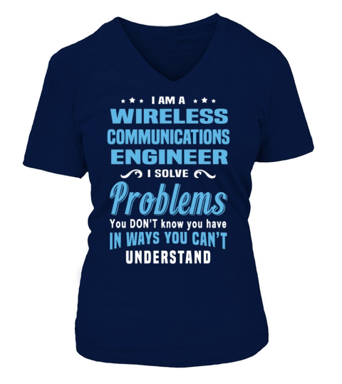Wireless Communications Engineer Women's V-Neck T-shirt