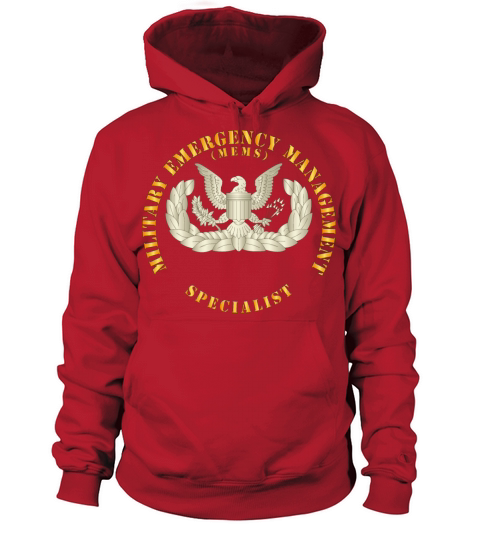 Military Emergency Management Specialist Basic Women's Hoodie