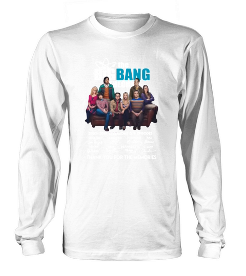 The Bigbang Theory 2007-2019 12 seasons 279 episodes signatures shirt Long sleeved Unisex