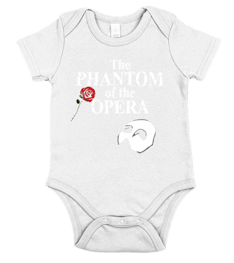 The Phantom Of Opera Tshirt Short Sleeve Baby One-Piece