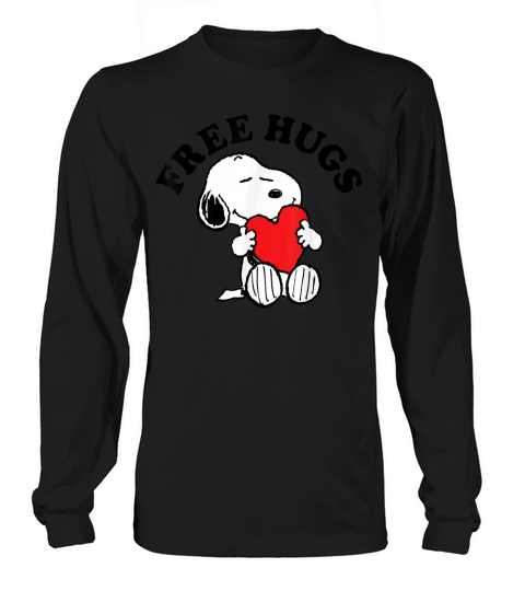 Peanuts Snoopy Free Hugs shirt Women's Long Sleeve