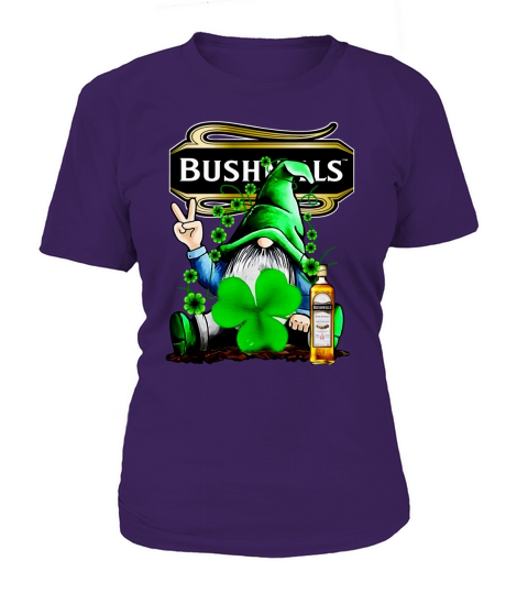 Gnome and Bushmills Irish Whiskey shamrock St Patrick’s Day shirt Women's T-Shirt