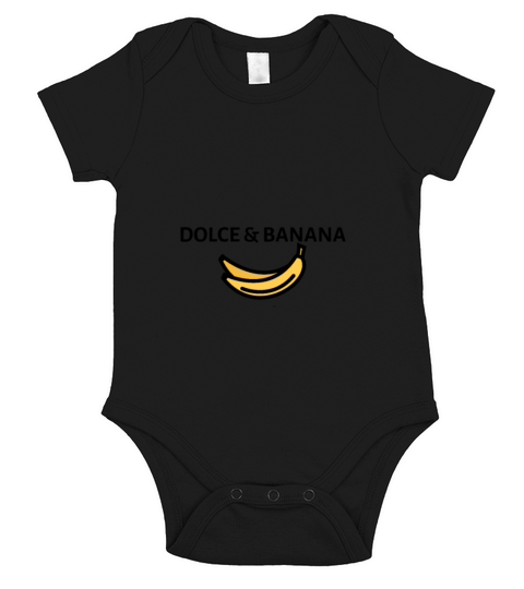 DOLCE BANANA Short Sleeve Baby One-Piece