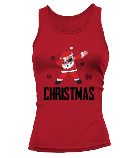 Dabbing Santa Claus Women's Tank Top