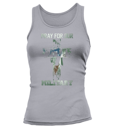 PRAY FOR OUR MILITARY Tank top Woman