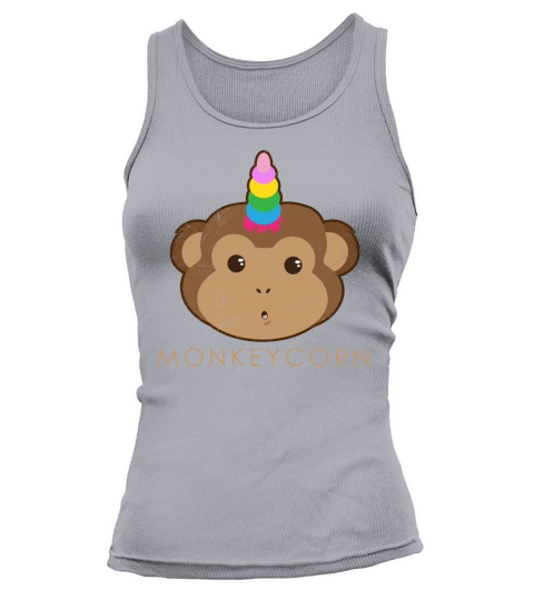 Unicorn Monkeycorn Unicorn Party Gift Idea Women's Tank Top